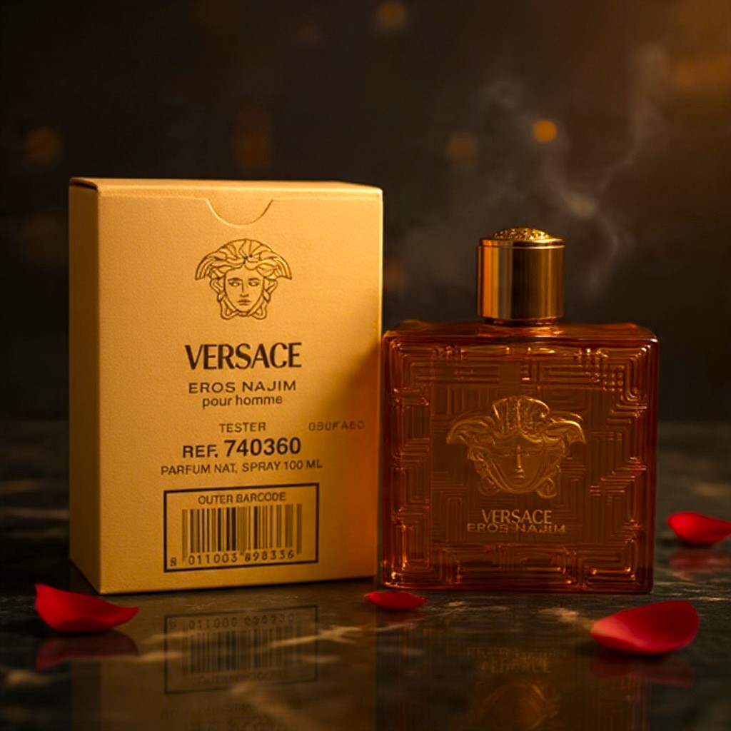 VERSACE EROS NAJIM  PARFUM 100ML (TESTER)